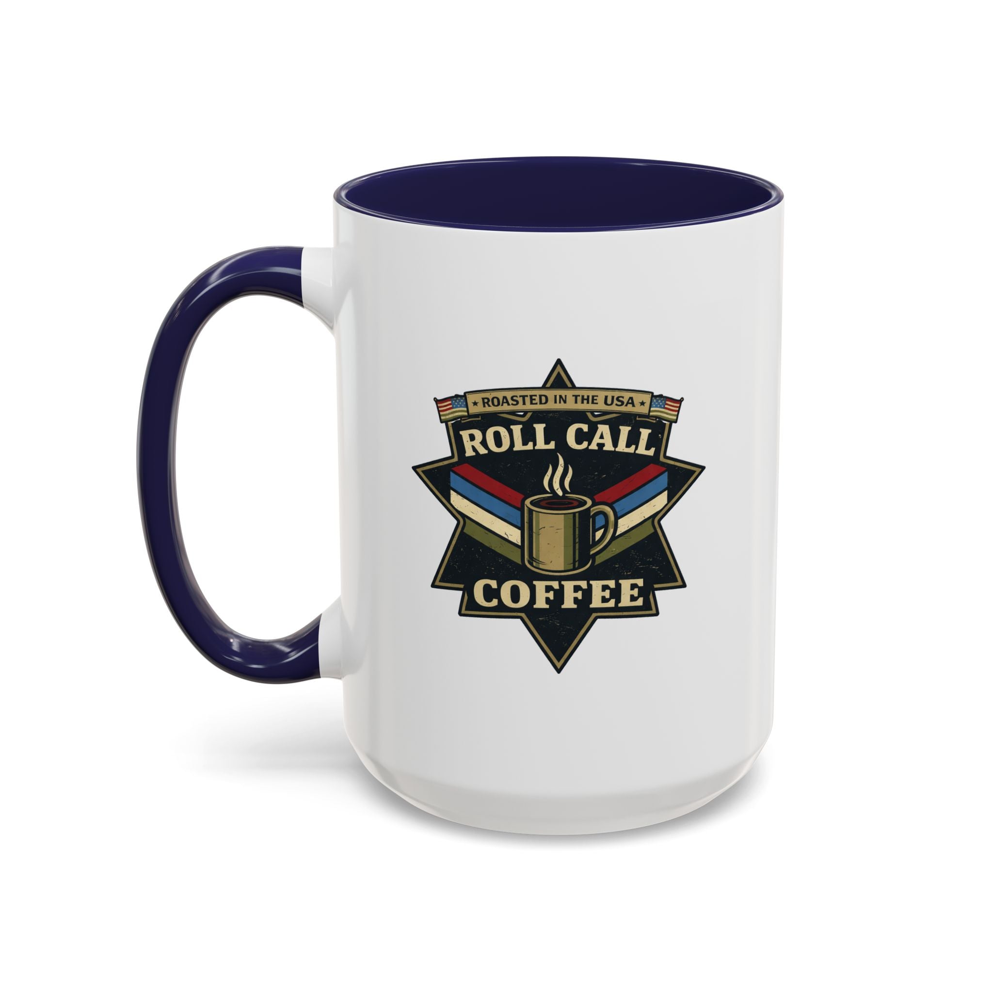Roll Call Coffee Accent Mug — First Responders Support Coffee Mug (11/15oz)