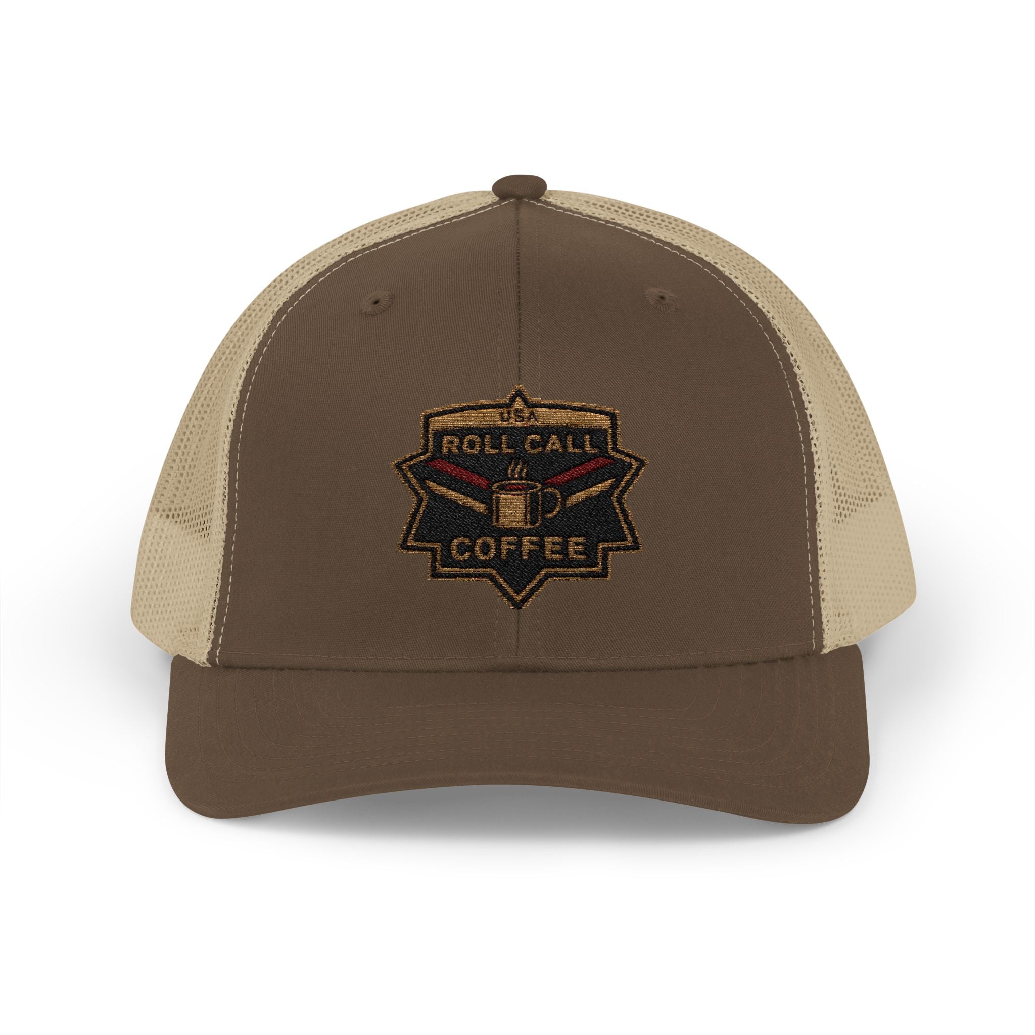 Logo Embroidered  Trucker Cap
