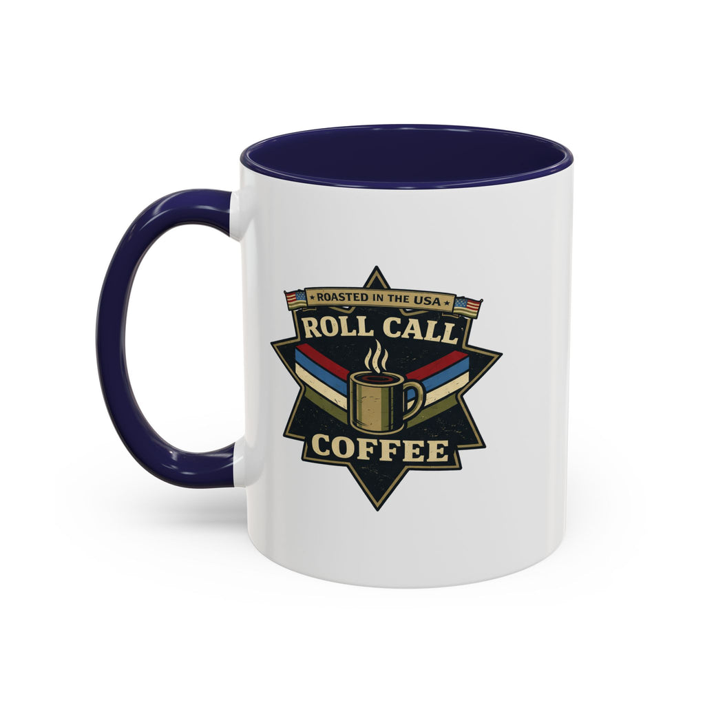 Roll Call Coffee Accent Mug — First Responders Support Coffee Mug (11/15oz)
