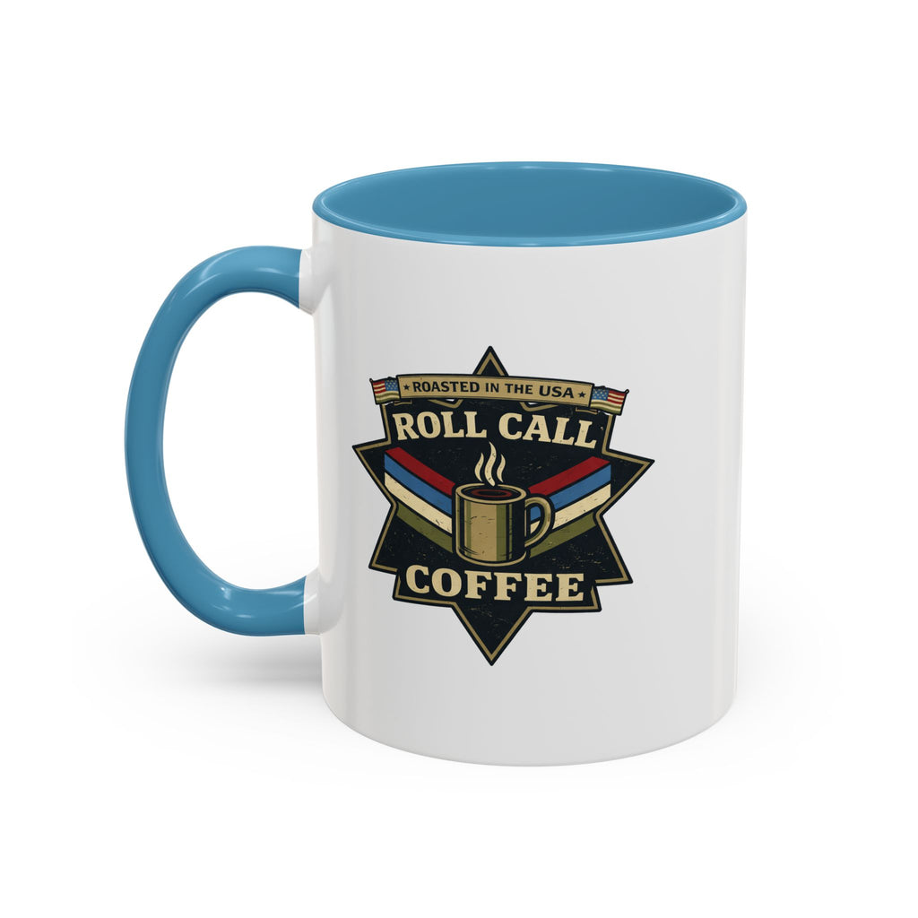 Roll Call Coffee Accent Mug — First Responders Support Coffee Mug (11/15oz)