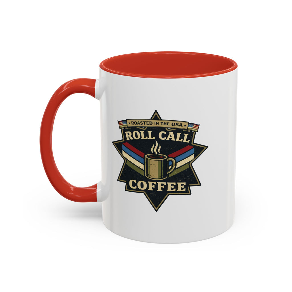 Roll Call Coffee Accent Mug — First Responders Support Coffee Mug (11/15oz)