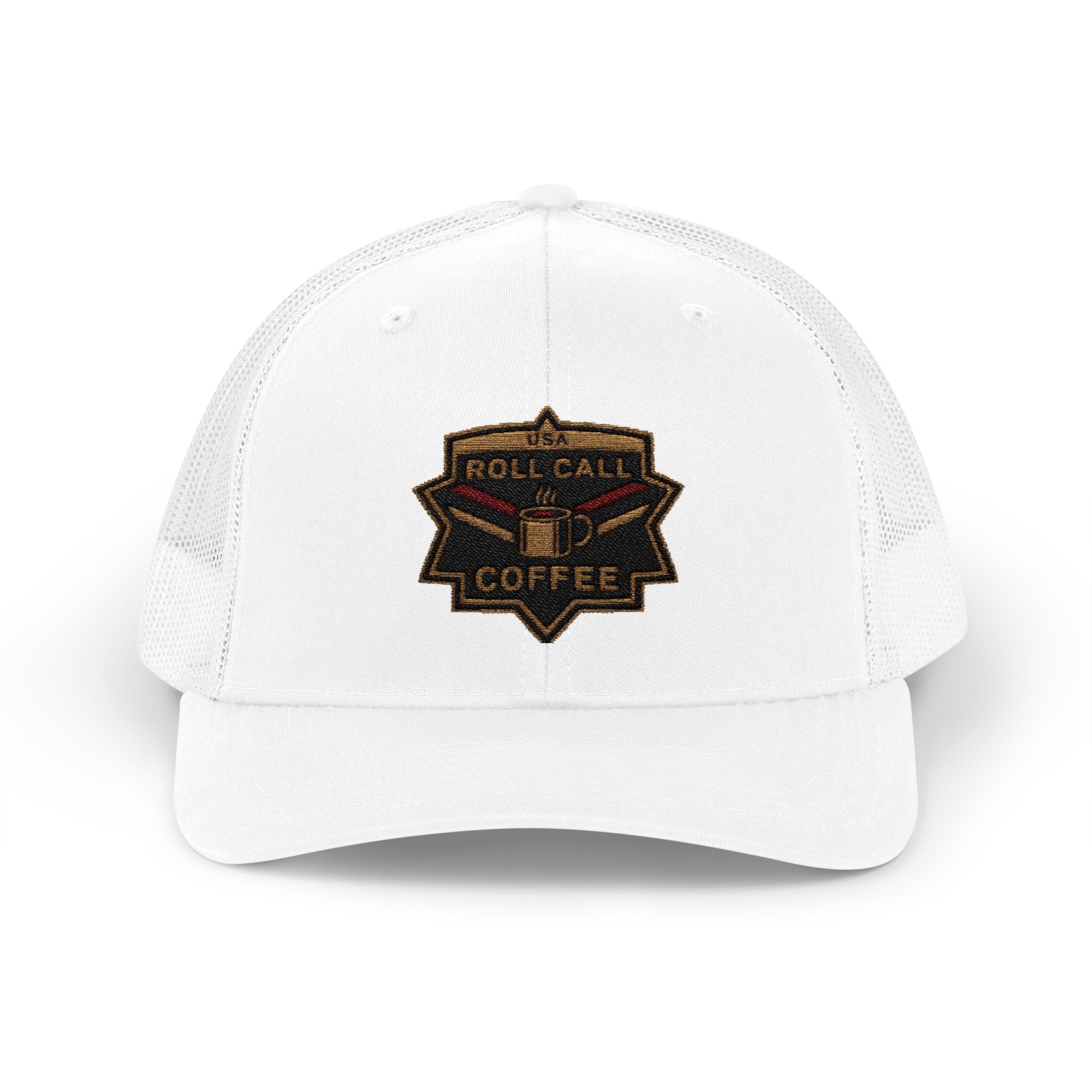 Logo Embroidered  Trucker Cap