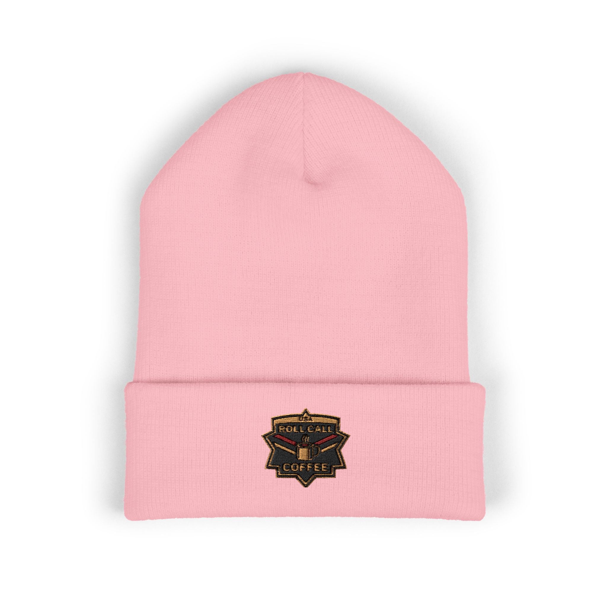 Cuffed Embroidered Beanie