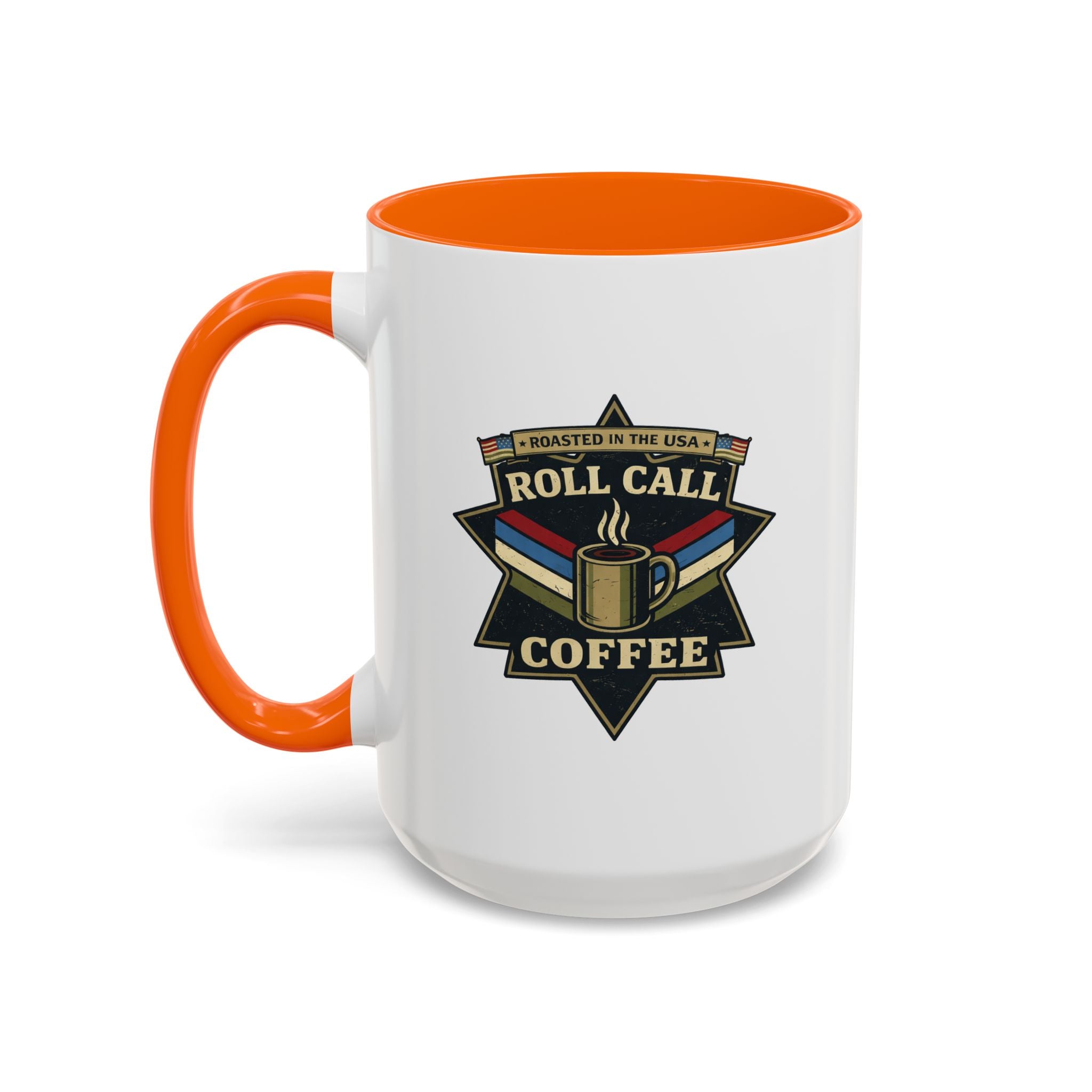 Roll Call Coffee Accent Mug — First Responders Support Coffee Mug (11/15oz)