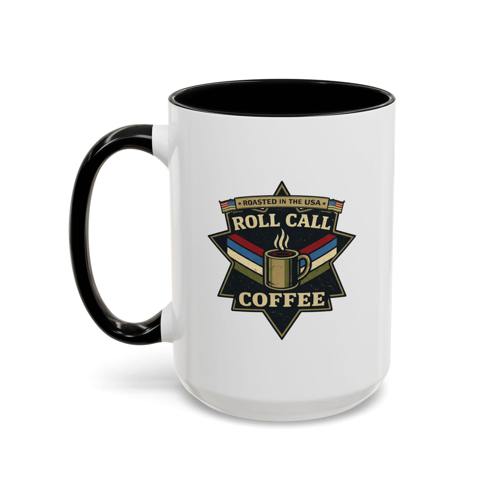 Roll Call Coffee Accent Mug — First Responders Support Coffee Mug (11/15oz)