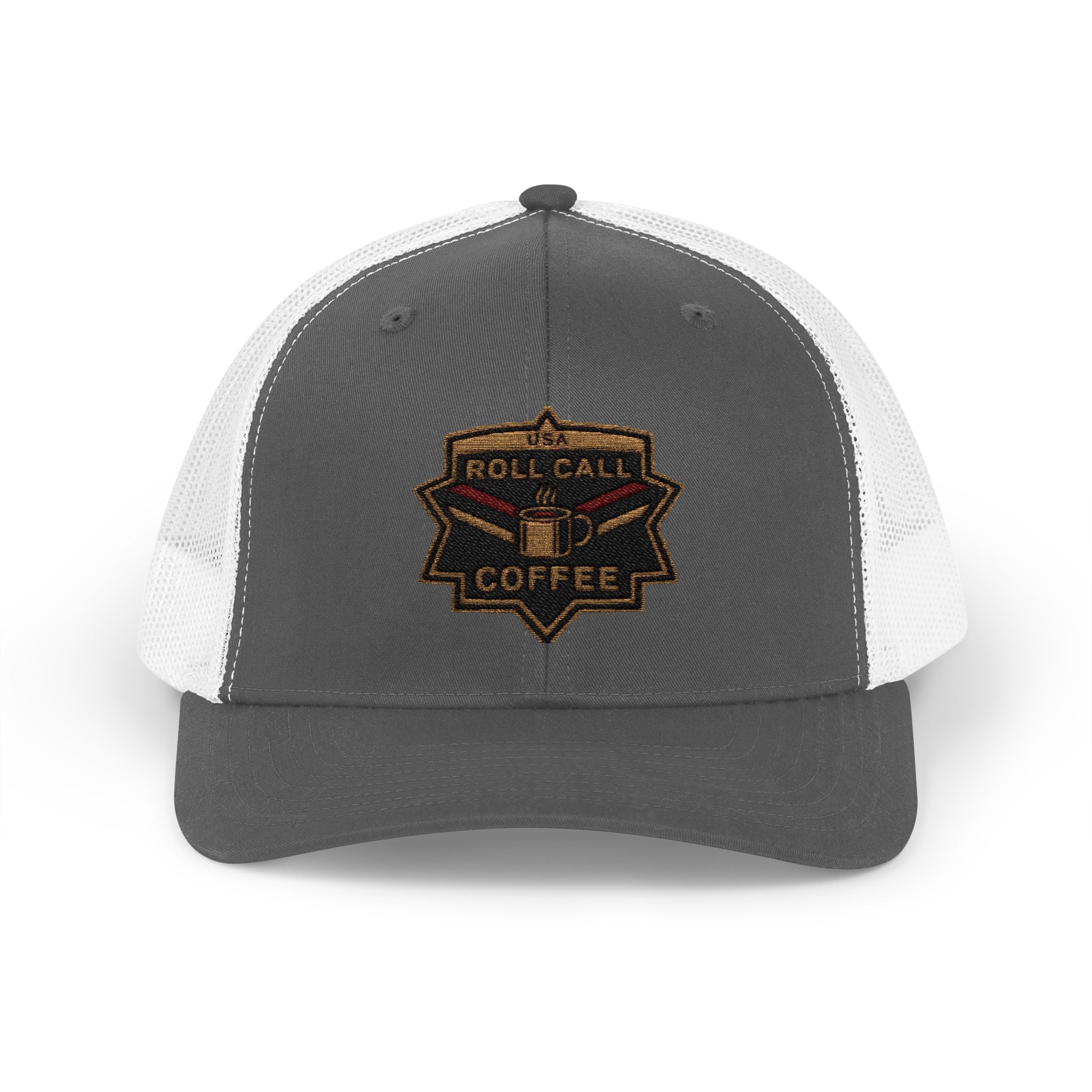 Logo Embroidered  Trucker Cap