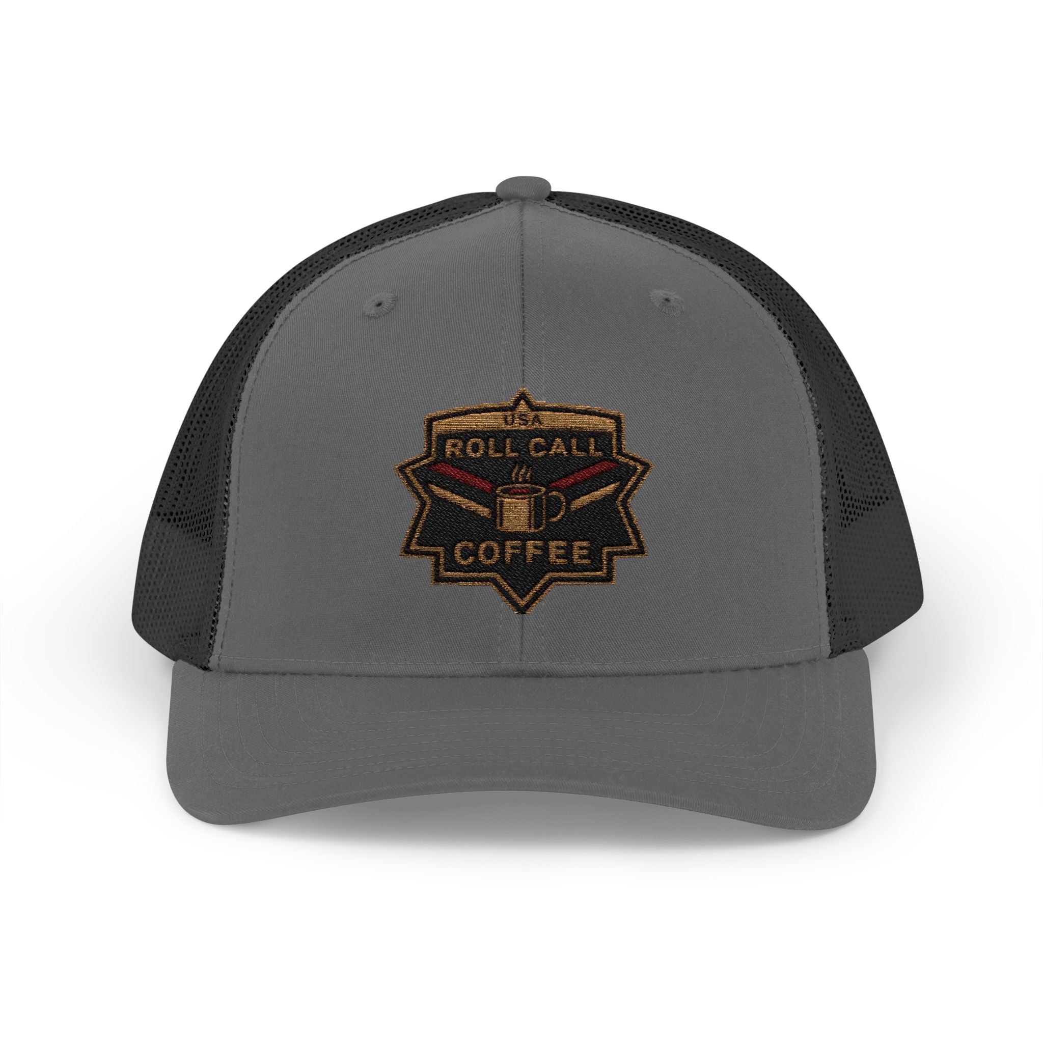 Logo Embroidered  Trucker Cap