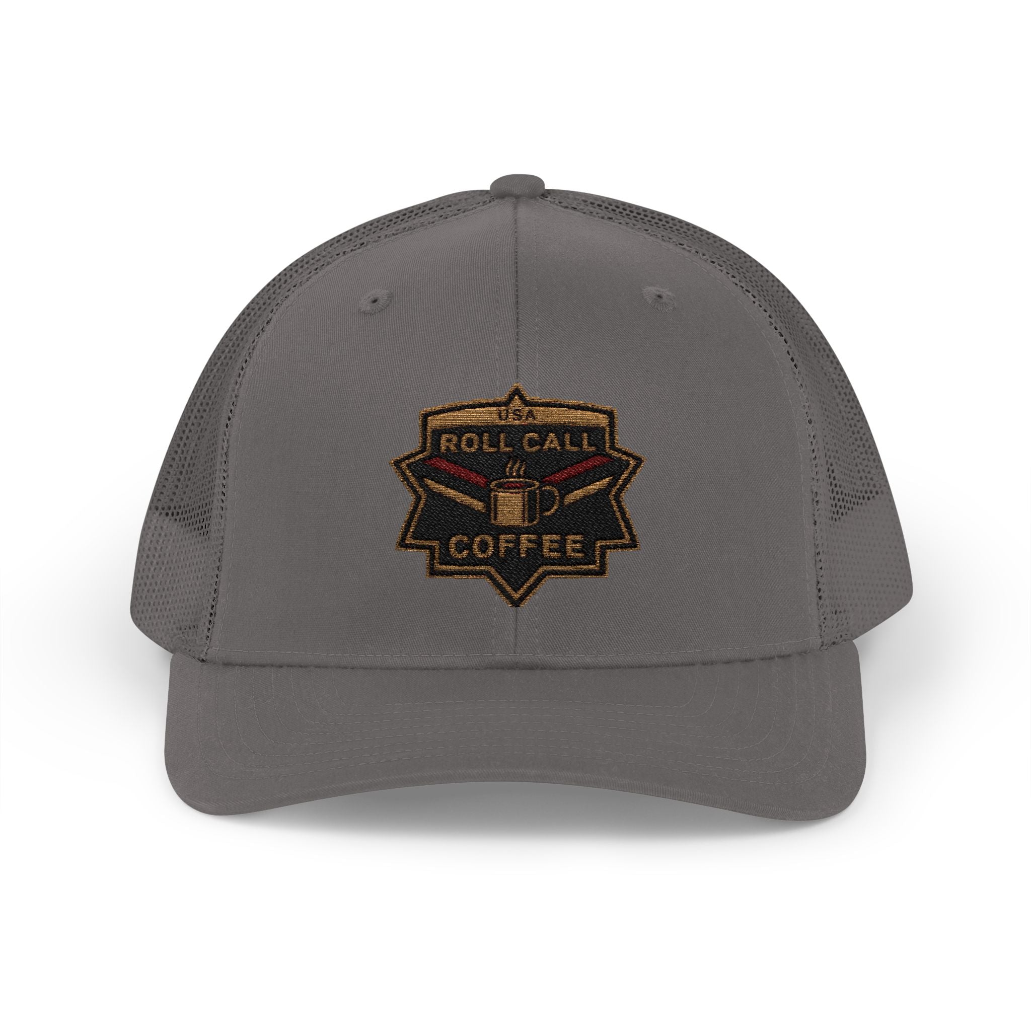 Logo Embroidered  Trucker Cap