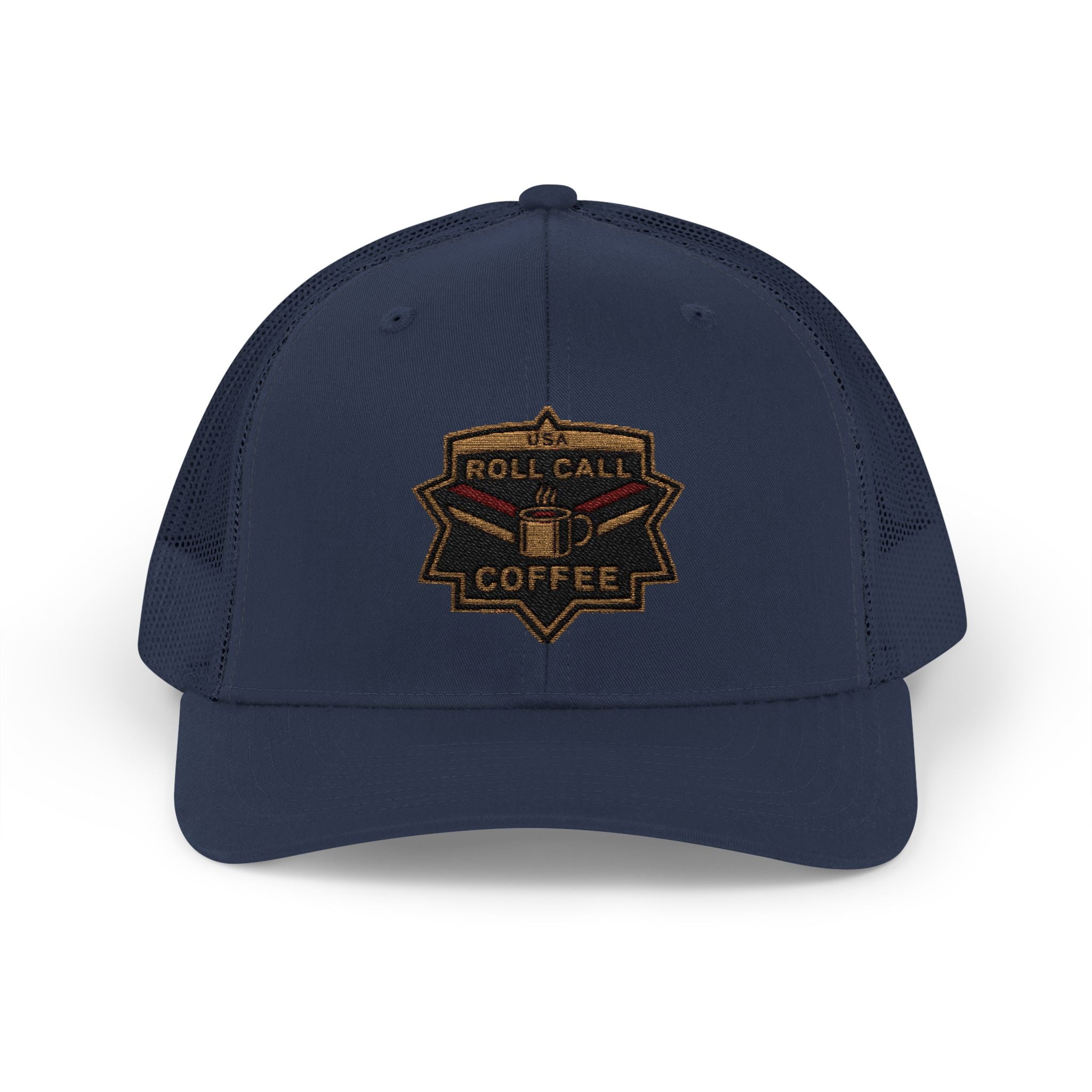 Logo Embroidered  Trucker Cap