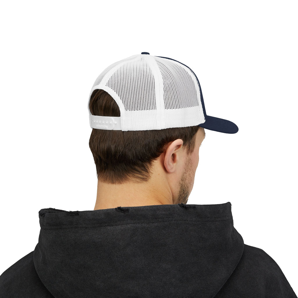 Logo Embroidered  Trucker Cap