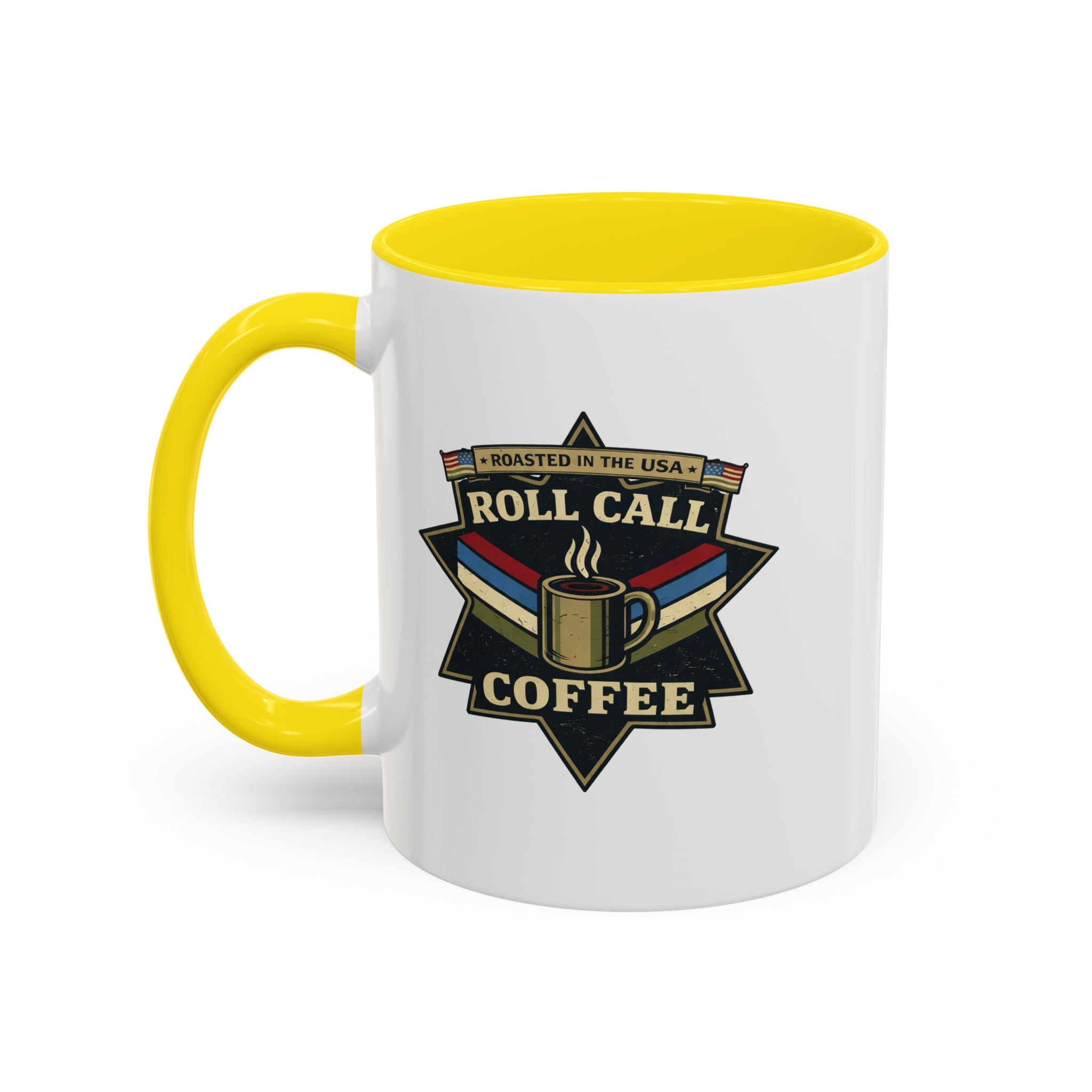 Roll Call Coffee Accent Mug — First Responders Support Coffee Mug (11/15oz)