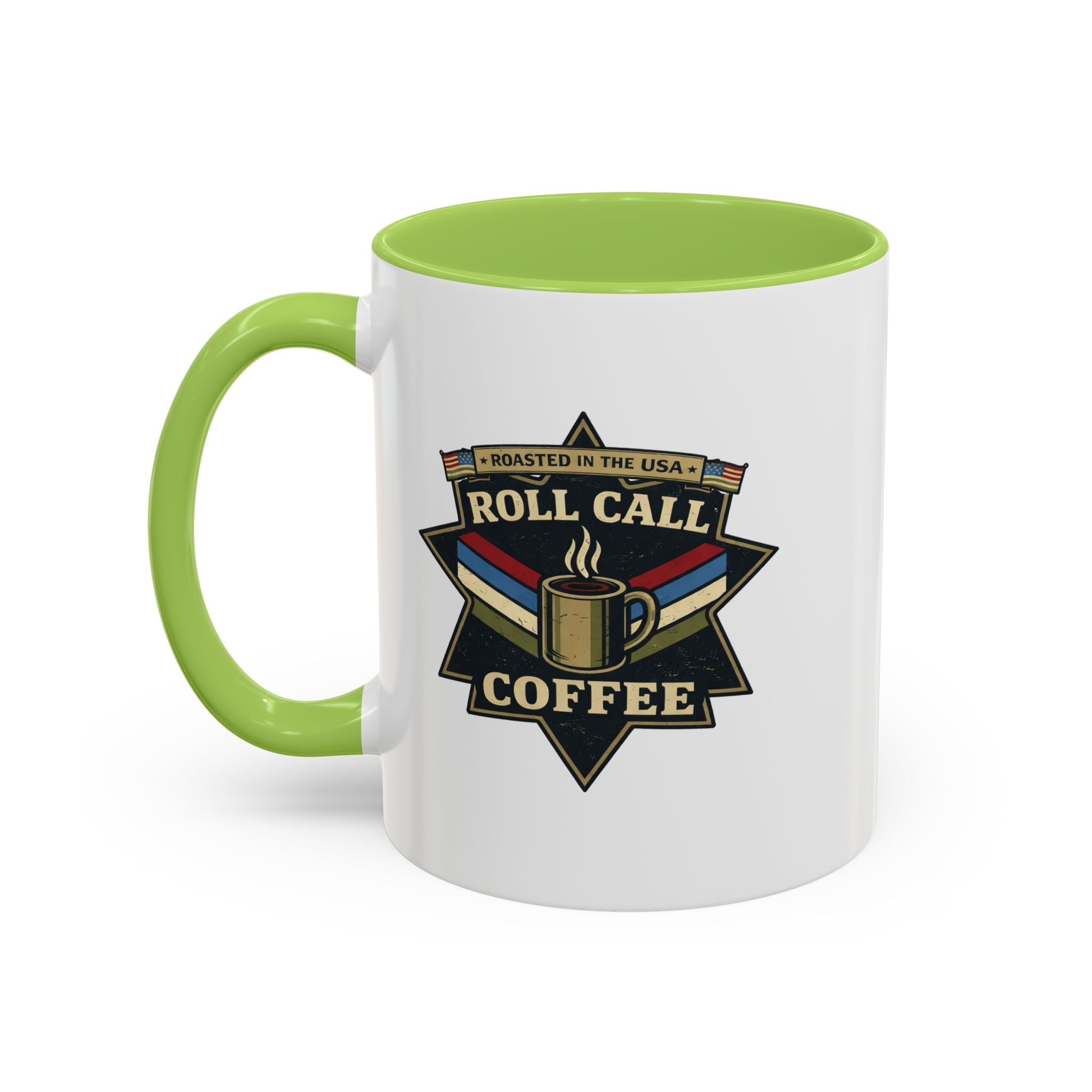 Roll Call Coffee Accent Mug — First Responders Support Coffee Mug (11/15oz)