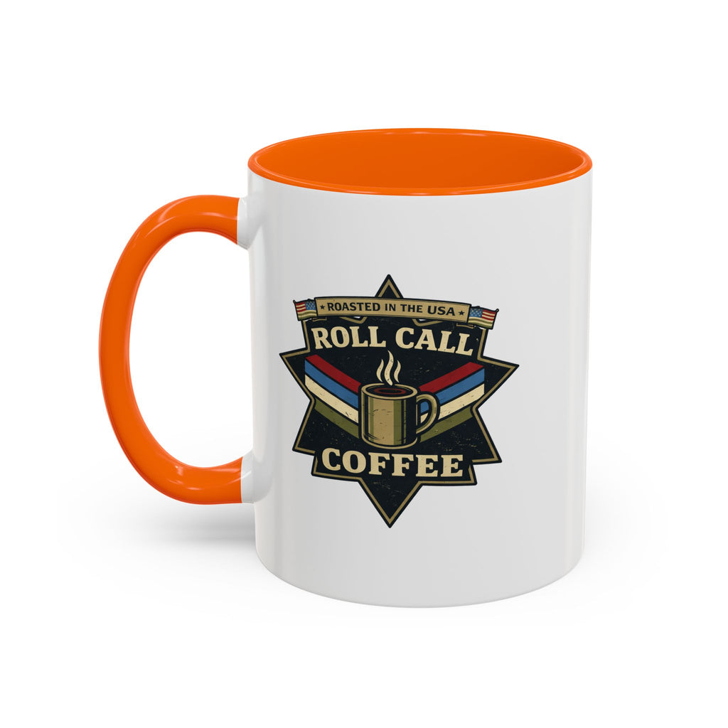 Roll Call Coffee Accent Mug — First Responders Support Coffee Mug (11/15oz)