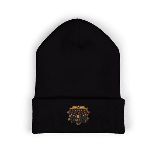 Cuffed Embroidered Beanie