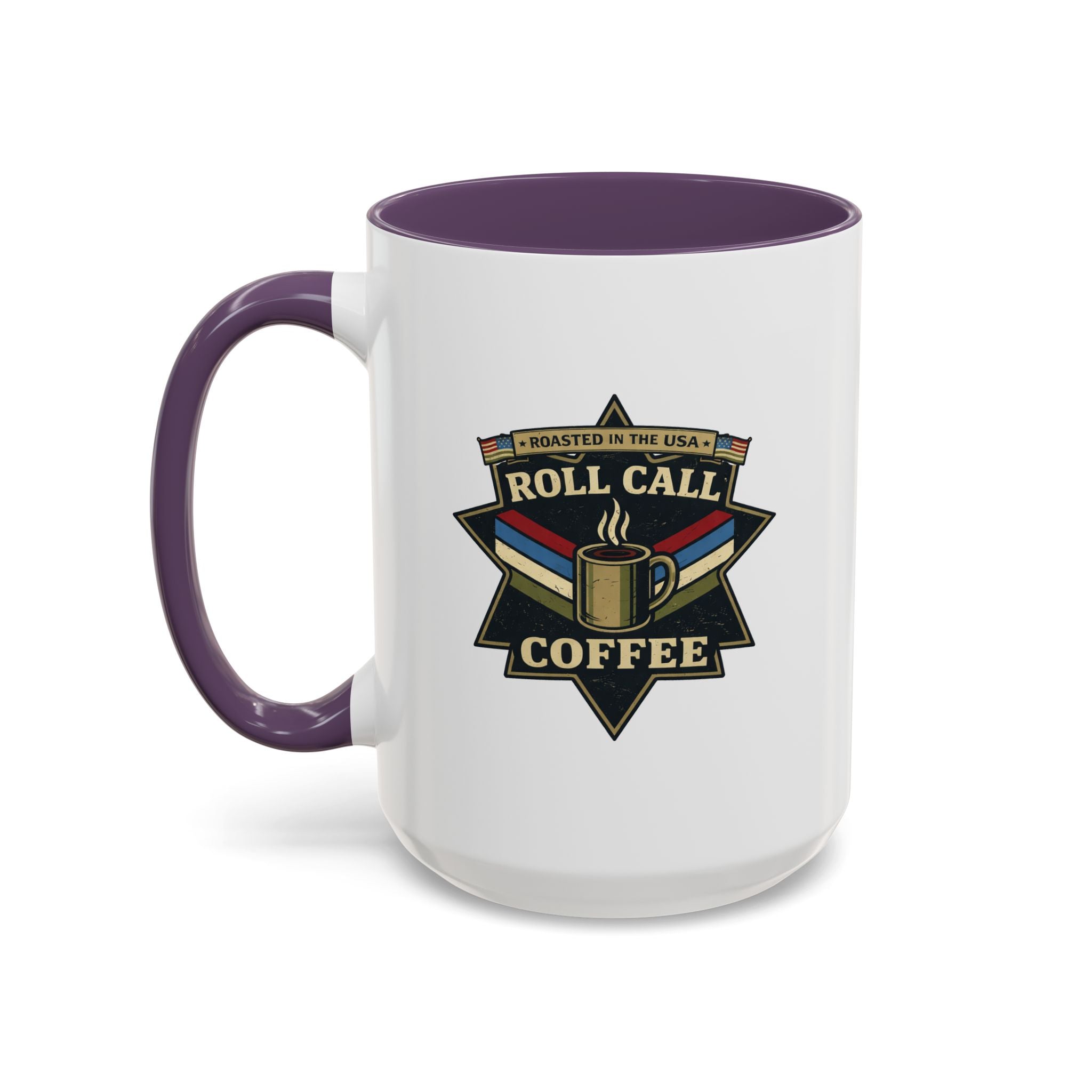 Roll Call Coffee Accent Mug — First Responders Support Coffee Mug (11/15oz)