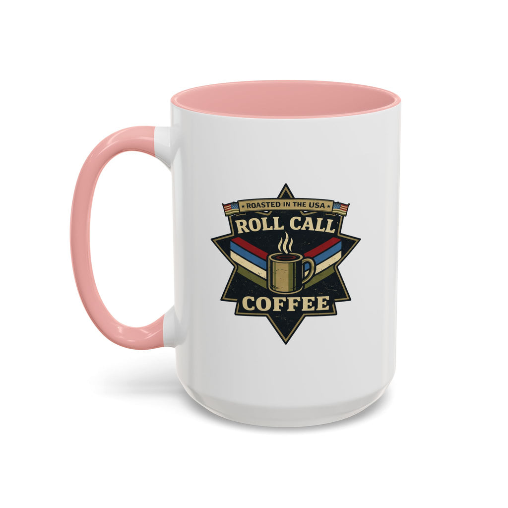 Roll Call Coffee Accent Mug — First Responders Support Coffee Mug (11/15oz)