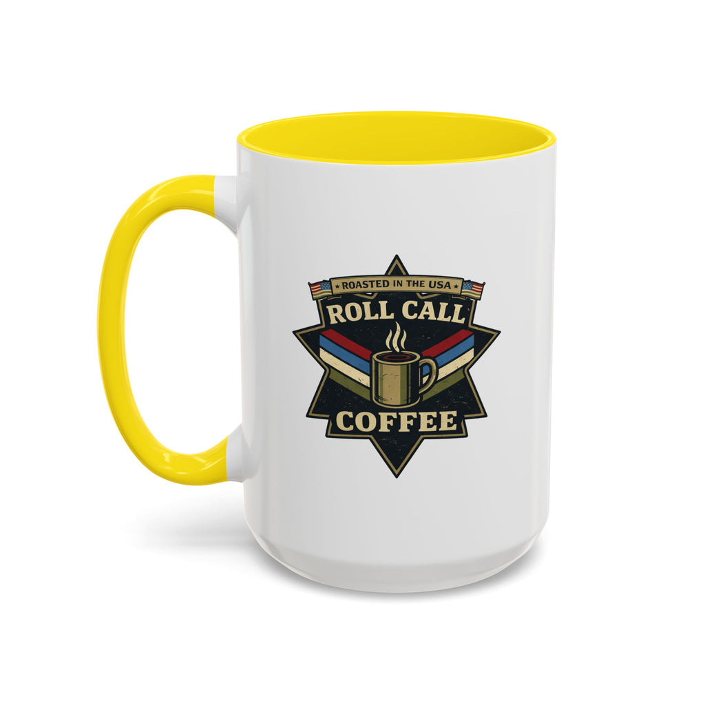 Roll Call Coffee Accent Mug — First Responders Support Coffee Mug (11/15oz)