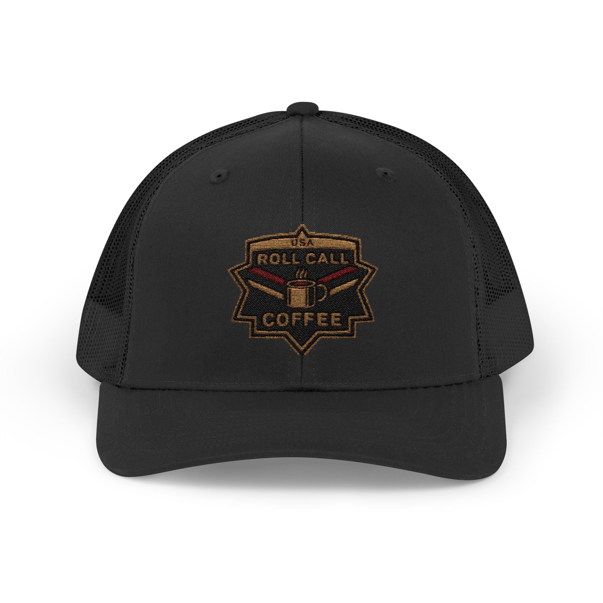 Logo Embroidered  Trucker Cap