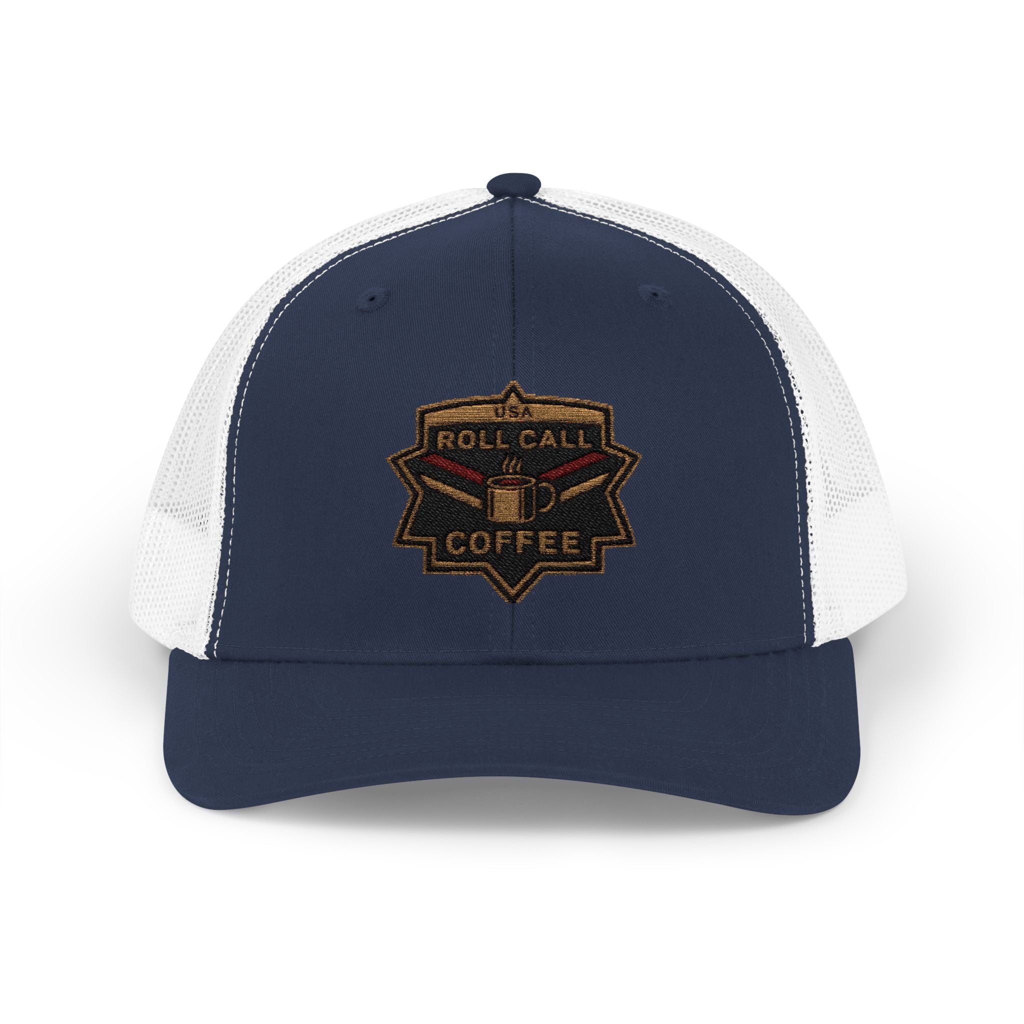 Logo Embroidered  Trucker Cap