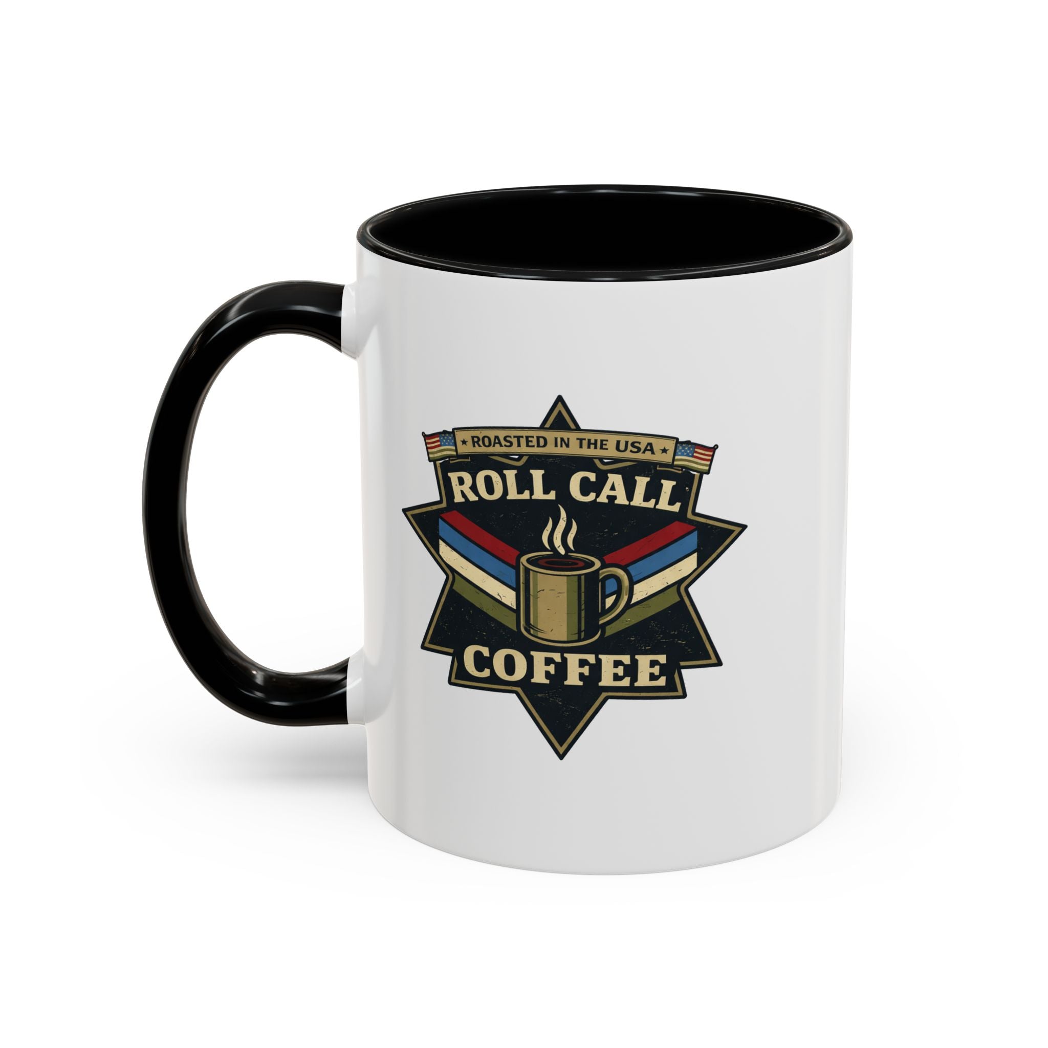 Roll Call Coffee Accent Mug — First Responders Support Coffee Mug (11/15oz)